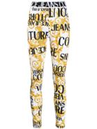 Versace Jeans Couture Branded Leggings - White