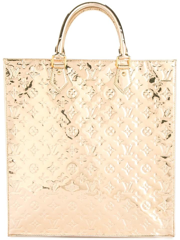 Louis Vuitton Vintage Sac Plat Hand Tote Bag - Metallic