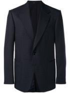 Tom Ford Checked Blazer - Blue