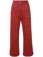 Rachel Comey Cropped Trousers - Red