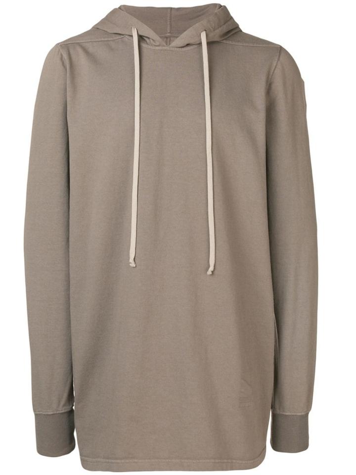 Rick Owens Drkshdw Longlinge Hoodie - Grey
