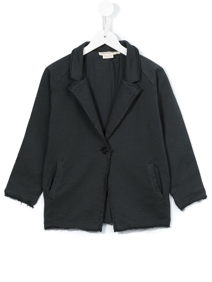 Andorine Frayed Blazer, Boy's, Size: 8 Yrs, Grey