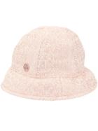 Maison Michel Otilia Cut & Sewn Sunhat - Pink