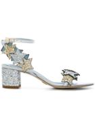 Chiara Ferragni #findmeinwonderland Sandals - Metallic