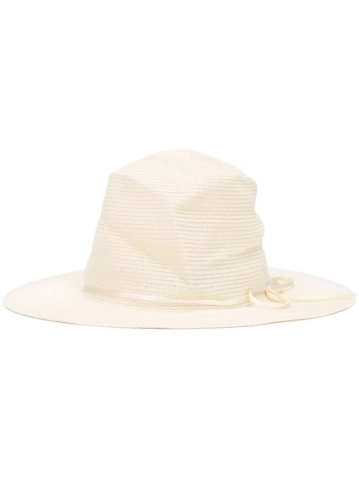 Ca4la Bon Voyage Hat, Women's, Nude/neutrals, Paper/viscose/silk