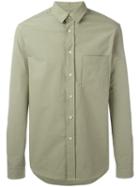Plac Chest Pocket Shirt, Men's, Size: Large, Green, Cotton