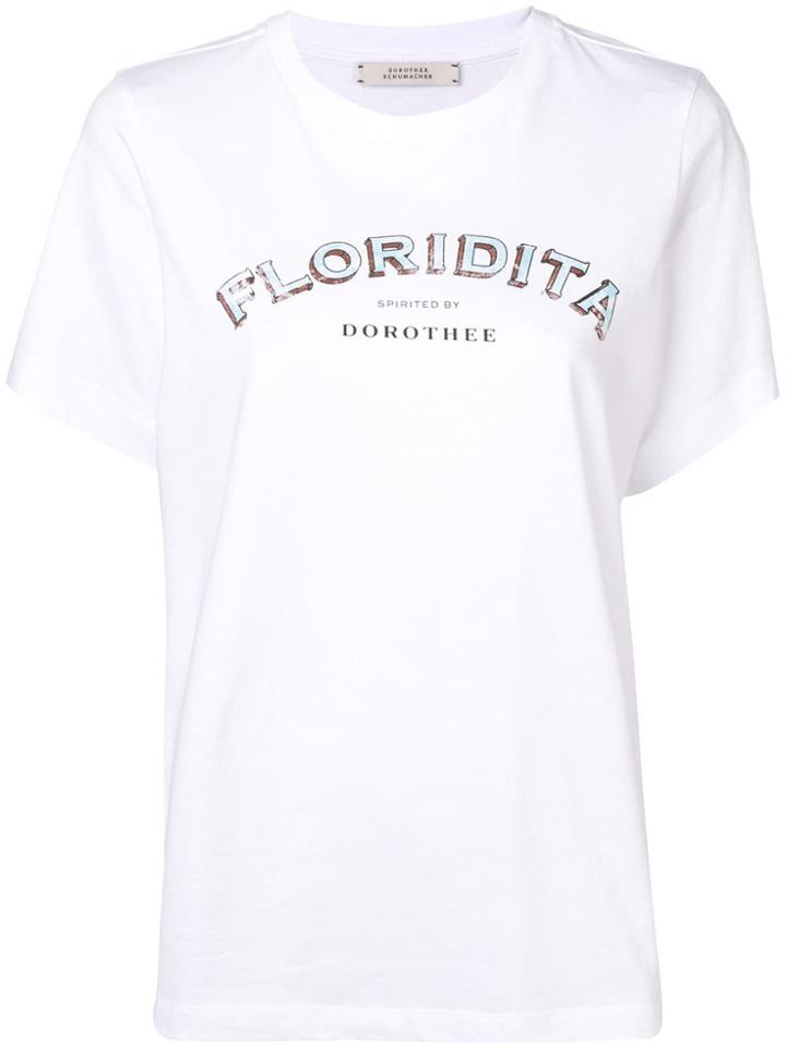 Dorothee Schumacher Floridita T-shirt - White