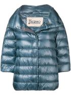 Herno Padded Feather Down Jacket - Blue