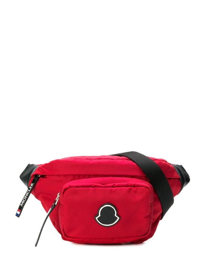 Moncler Logo Belt Bag - Red