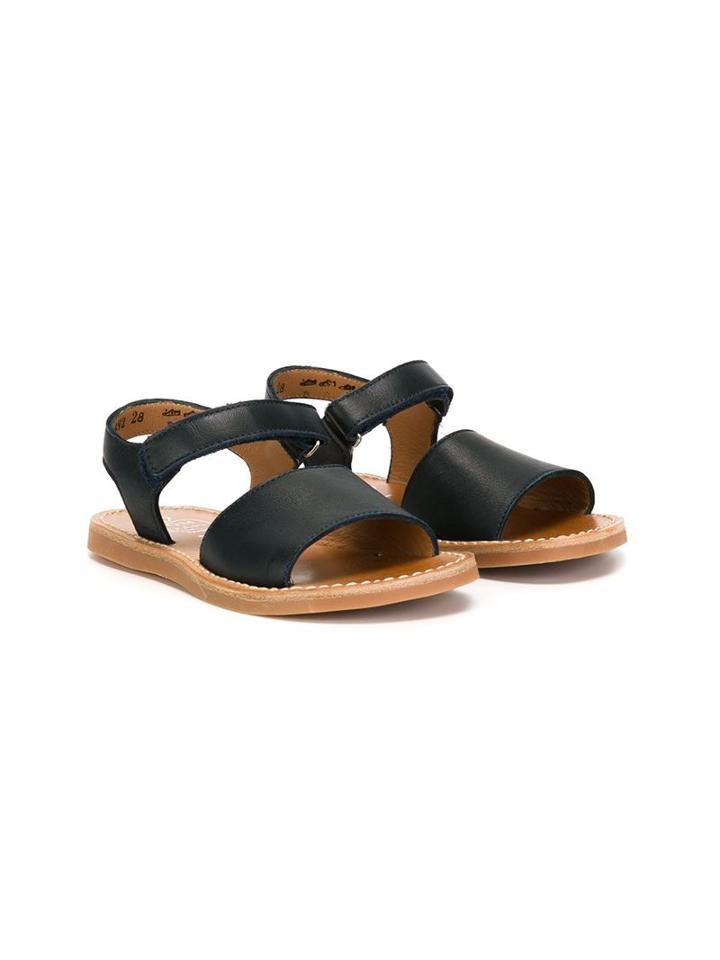Pom D Api Plage Sandals, Boy's, Size: 26, Blue