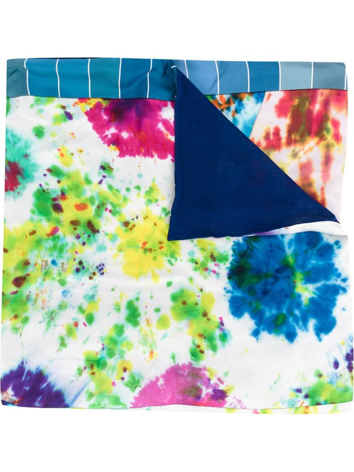 Pierre-louis Mascia Printed Scarf - White