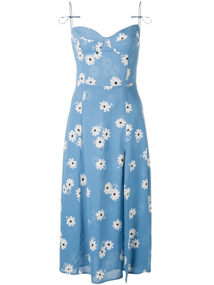 Reformation Juliette Dress - Blue