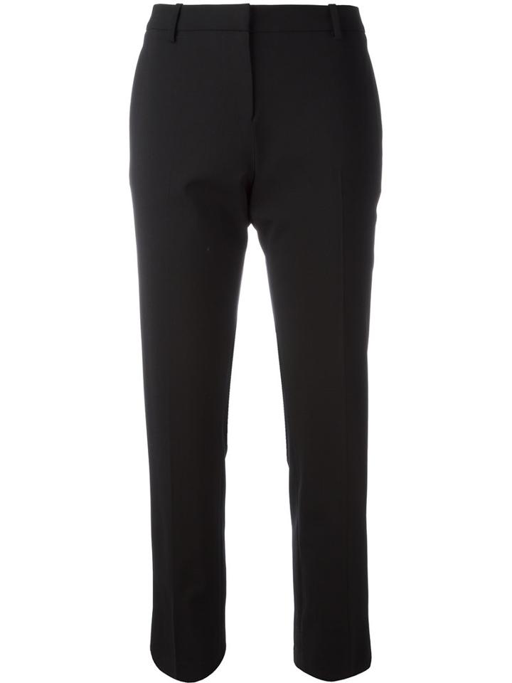 Vanessa Bruno - Cropped Trousers - Women - Spandex/elastane/acetate/viscose/wool - 38, Black, Spandex/elastane/acetate/viscose/wool