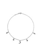 Federica Tosi Moon And Stars Necklace - Metallic