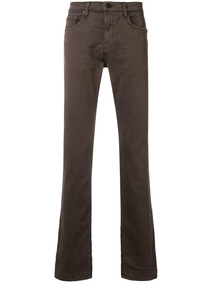 J Brand Slim-fit Jeans - Brown