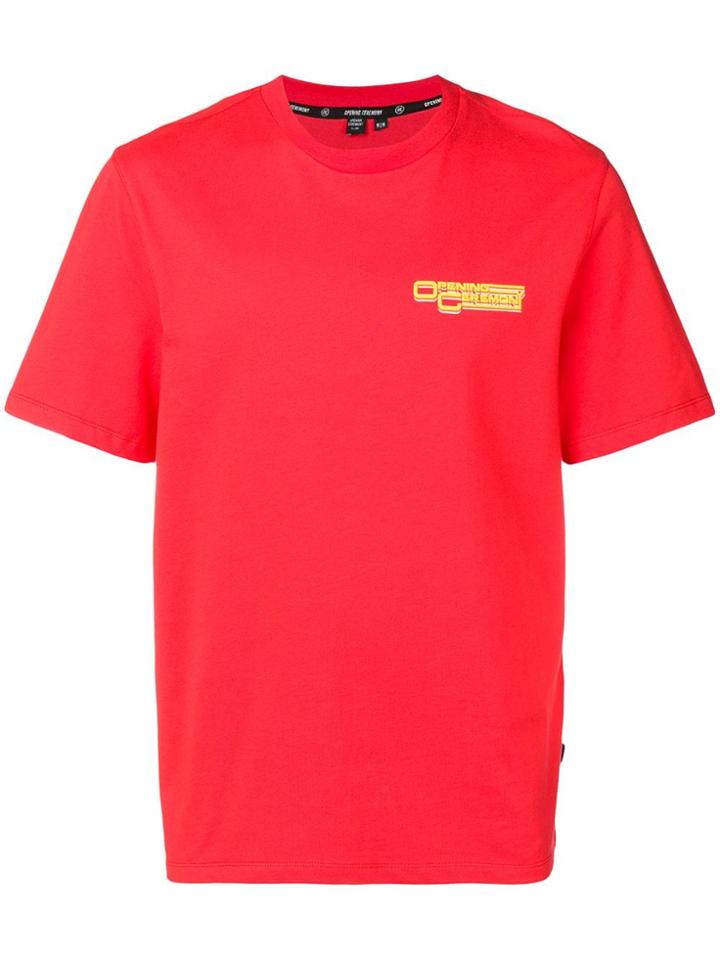 Opening Ceremony Logo Print T-shirt - Red