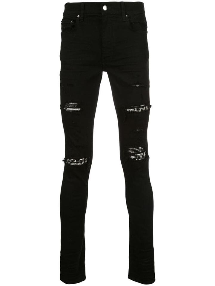 Amiri Amiri W9m01187sd Black Natural (veg)->cotton