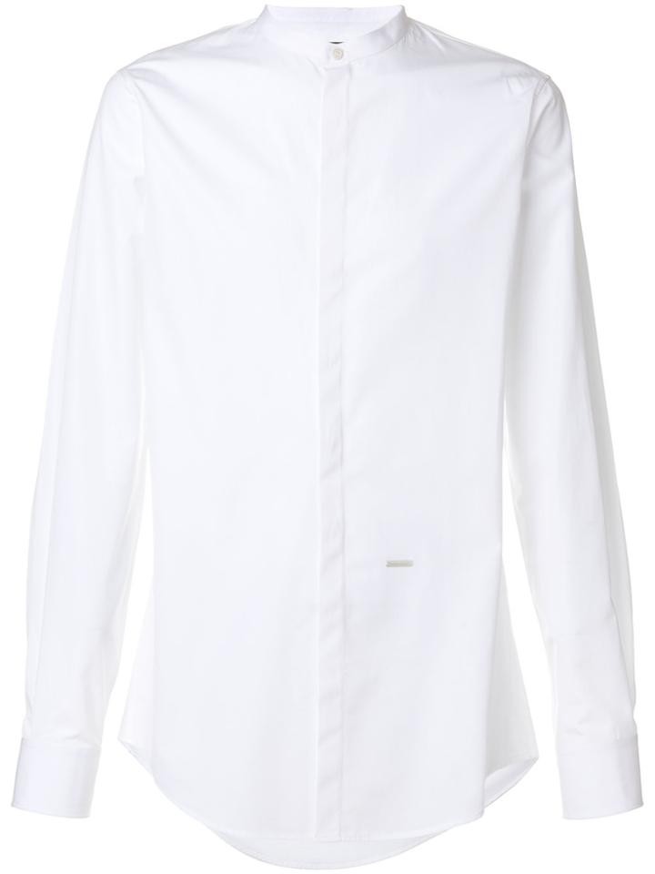 Dsquared2 Logo Plaque Classic Shirt - White