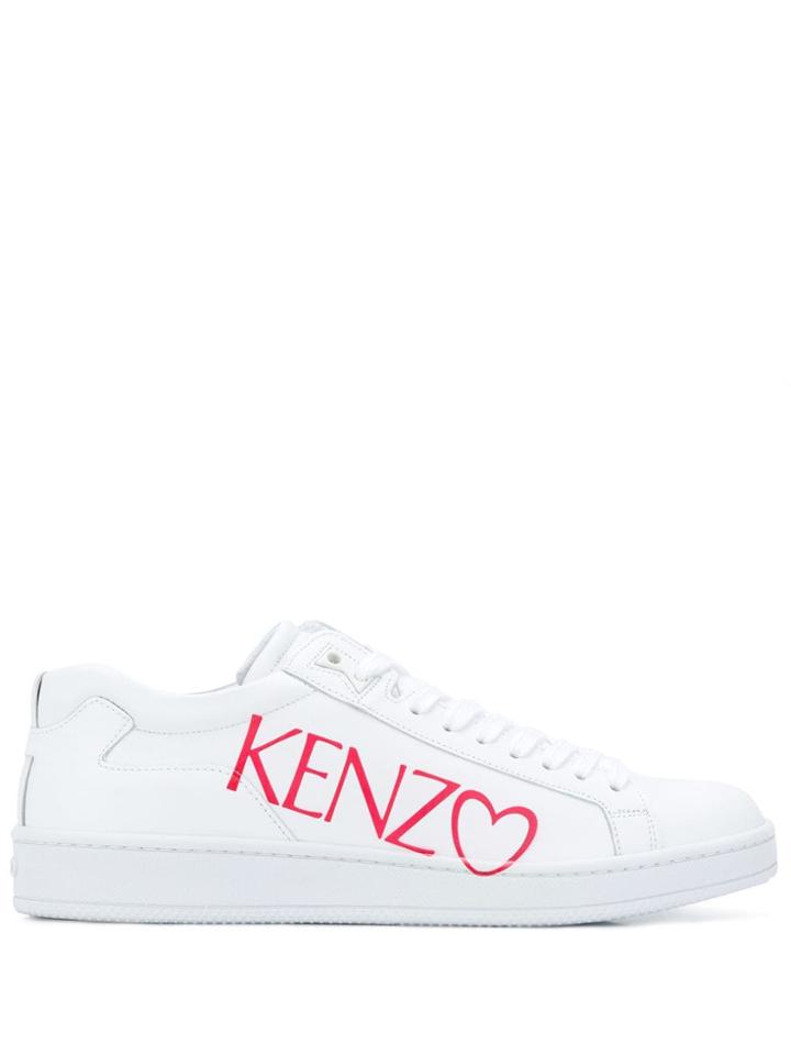 Kenzo I Love Kenzo Capsule Sneakers - White