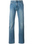 Armani Jeans - Straight Leg Jeans - Men - Cotton/spandex/elastane - 30, Blue, Cotton/spandex/elastane