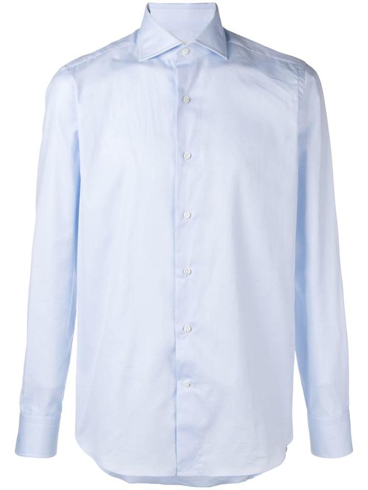 Alessandro Gherardi Tuxedo Collar Shirt - Blue