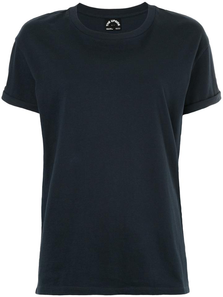 The Upside Embroidered Detail T-shirt - Blue