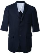 Wooster + Lardini - Flap Pocket Blazer - Men - Wool - 48, Blue, Wool