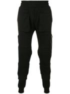 Ih Nom Uh Nit Zip Detail Track Trousers - Black