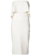 Likely - Off Shoulder Dress - Women - Rayon/polyester/spandex/elastane - 6, White, Rayon/polyester/spandex/elastane