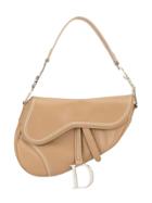 Christian Dior Pre-owned Stitching Details Saddle Shoulder Bag -
