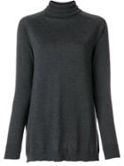 I'm Isola Marras Fitted Roll-neck Sweater - Grey