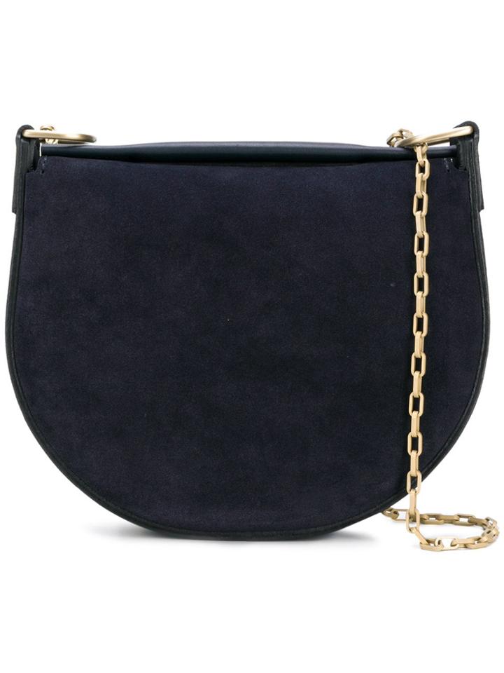 Stiebich & Rieth Foldover Flap Shoulder Bag - Blue