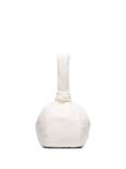 Lemaire Leather Bracelet Bag - White
