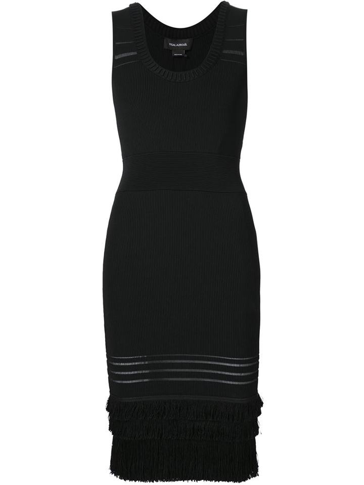 Yigal Azrouel Ribbed Knit Tank Dress