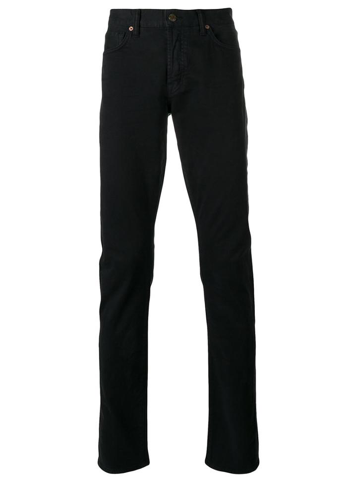 Tom Ford Slim-fit Jeans, Men's, Size: 36, Black, Cotton/spandex/elastane