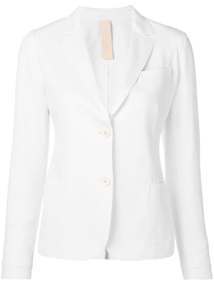 Eleventy Tailored Blazer Jacket - White