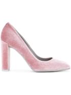 Aeyde Georgia Pumps - Pink & Purple