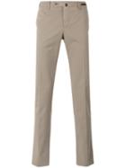 Pt01 Tailored Trousers, Men's, Size: 52, Nude/neutrals, Cotton/spandex/elastane