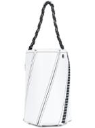 Proenza Schouler Contrast Trim Bucket Tote - White
