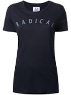 Zoe Karssen 'radical' T-shirt, Women's, Size: Small, Black, Cotton/modal