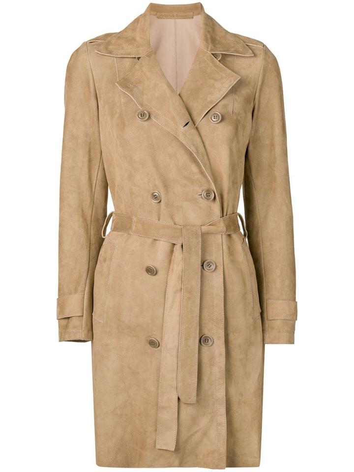 Salvatore Santoro Classic Trenchcoat - Neutrals