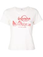 Re/done La Concha Motel T-shirt - White