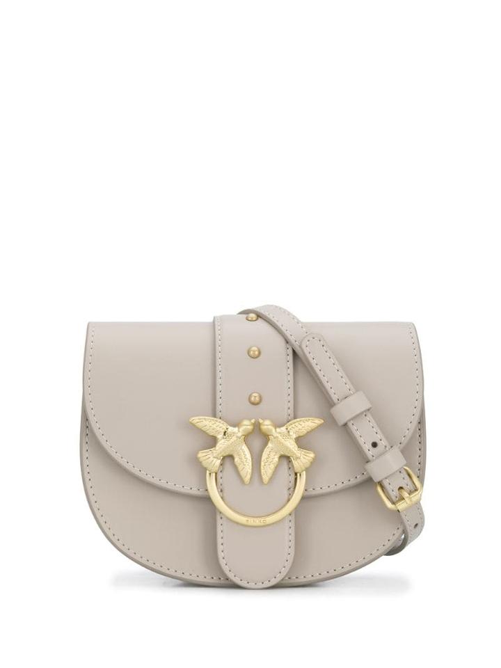 Pinko Love Shoulder Bag - Neutrals