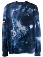 Mauna Kea Tie Dye Effect Sweatshirt - Blue