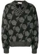 Golden Goose Deluxe Brand V-neck Knit Sweater - Black