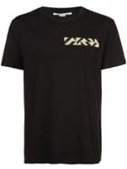 Stella Mccartney Embellished Chest T-shirt - Black