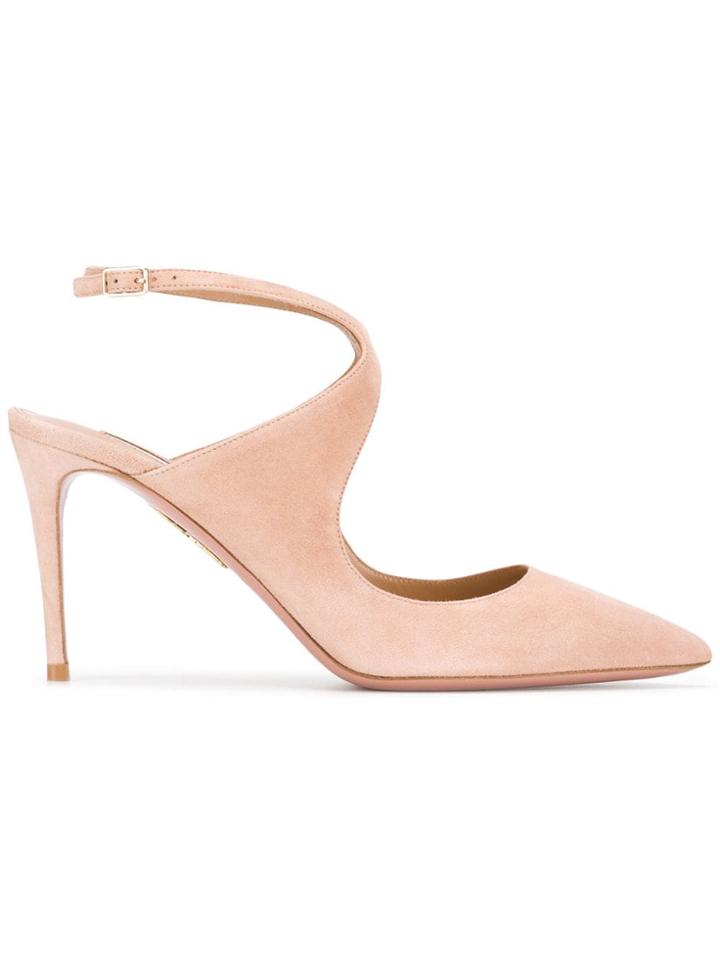 Aquazzura Talana 85 Pumps - Neutrals