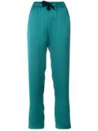Semicouture Relaxed Trousers - Green