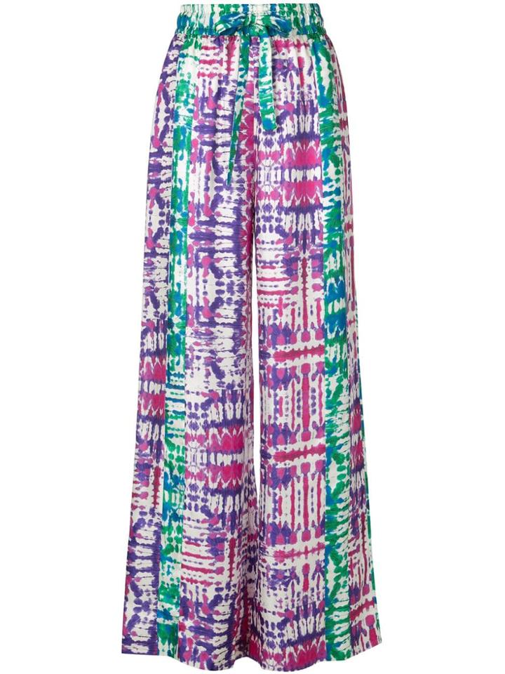 Prabal Gurung Tie-dye Palazzo Pants - Pink