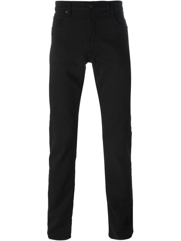 J Brand 'tyler' Slim Jeans, Men's, Size: 34, Black, Cotton/polyester/spandex/elastane/lyocell